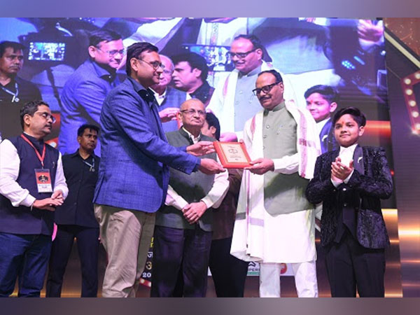 UP Deputy Chief Minister Brijesh Pathak at Saras Salil Bhojpuri Cine Awards 2025