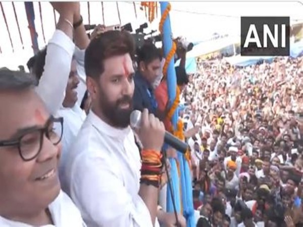  Union Minister and Lok Janshakti Party (Ram Vilas) president Chirag Paswan (Photo/ANI) 