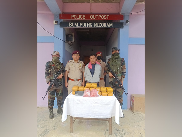Assam Rifles Seizes over 17 Kg of Methamphetamine in Mizoram (Photo/Assam rifles)