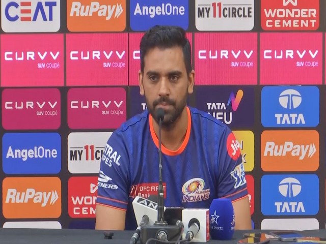 Deepak Chahar. (Photo- ANI)