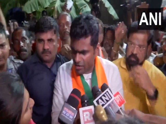 Former Tamil Nadu BJP President K Annamalai (Photo/ANI)