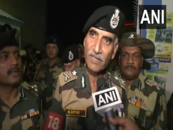 IG South Bengal Frontier Karni Singh Shekhawat (Photo/ANI)