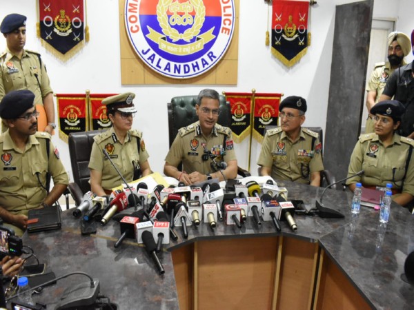  Director General of Police (DGP) Punjab Gaurav Yadav at Press conference (Photo/ANI)