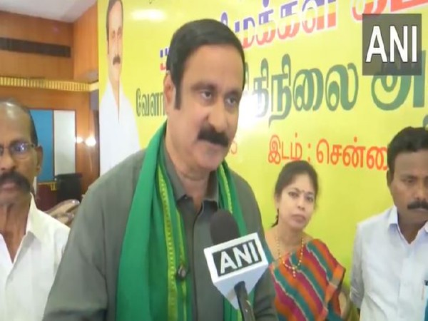 Pattali Makkal Katchi (PMK) President Anbumani Ramadoss (Photo/ANI)
