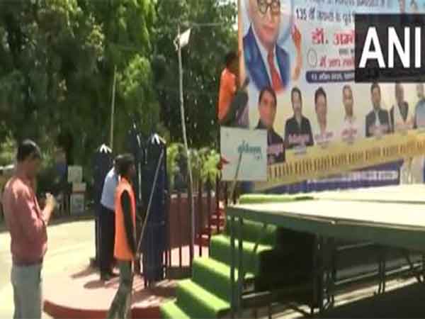 Cleanliness drive underway in Lucknow ahead of Ambedkar Jayanti (Photo/ANI) 