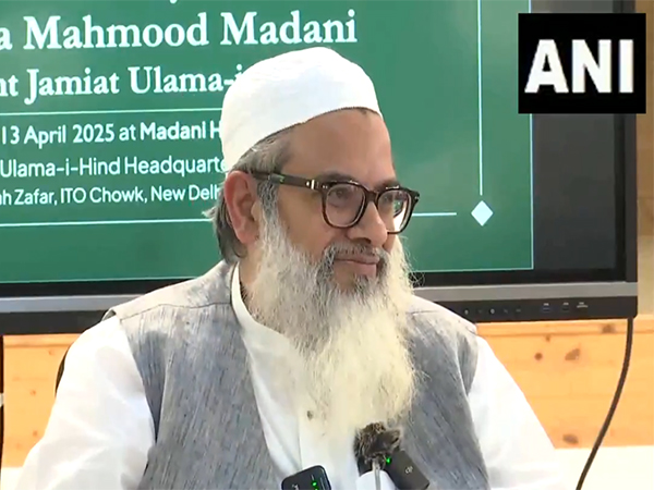 Jamiat Ulema-e-Hind chief Mahmood Madani (Photo/ANI)