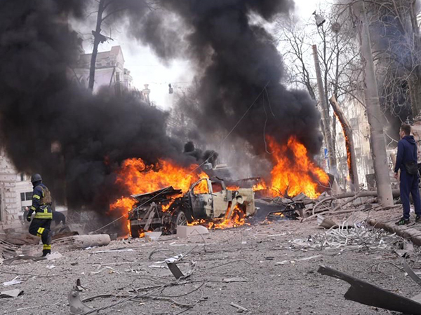 Russia missile strike on ukraine's Sumy left 31 dead on Sunday (Photo/@ZelenskyyUa)