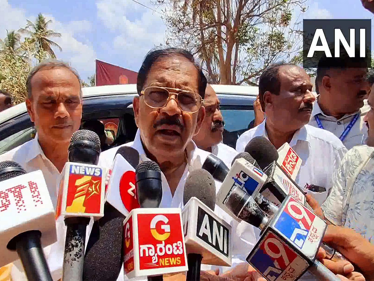 Karnataka Home Minister G Parmeshwara (Photo/ANI)