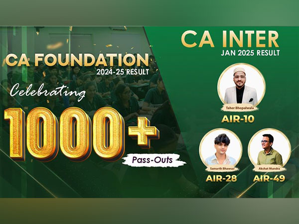 Vidhyoday Sets New Record: 1000+ Students Clear CA Foundation; Dominates CA Inter Results with 3 All India Ranks