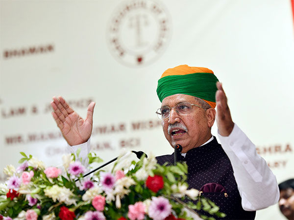 Union Law Minister Arjun Ram Meghwal  (Photo/ANI)