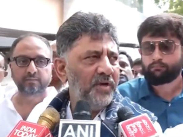 Karnataka Deputy Chief Minister DK Shivakumar (Photo/ANI)