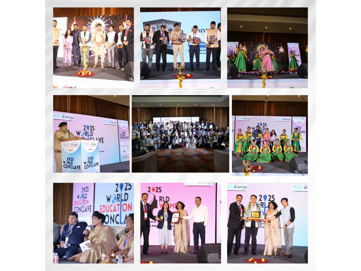 Indore witnessed business leaders, educators, and women entrepreneurs at one stage at the much-anticipated World Conclave 2025