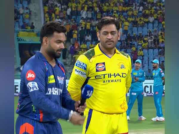 LSG skipper Rishabh Pant and CSK captain MS Dhoni (Photo: @ipl/X) 