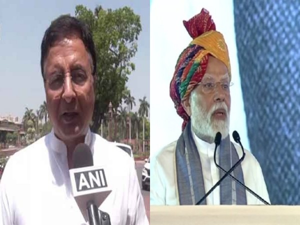Randeep Surjewala and PM Modi (Photo: ANI) 