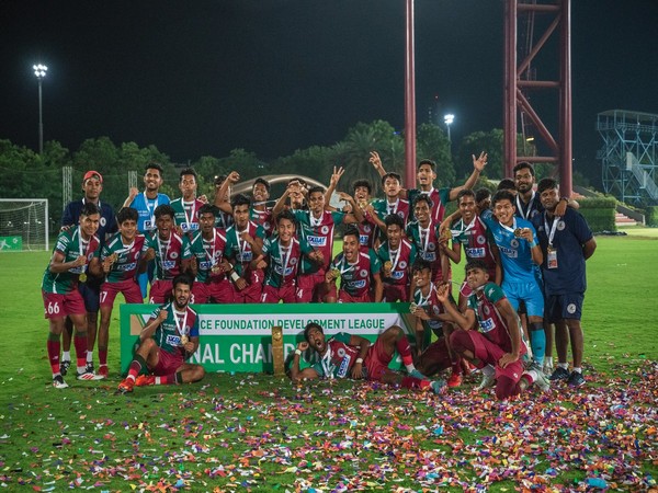 Mohun Bagan Super Giant after winning Reliance Foundation Development League 2024-25 (Image: RFDL media)