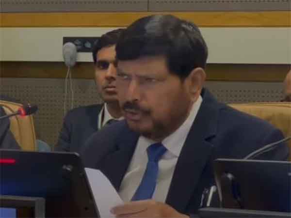 Union Minister of State for Social Justice and Empowerment Ramdas Athawale (Photo/ ANI)