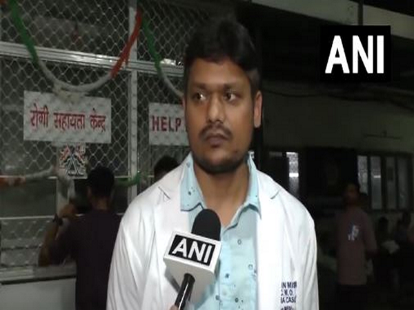  Trauma center in-charge Dr Vipin Mishra (Photo/ANI)