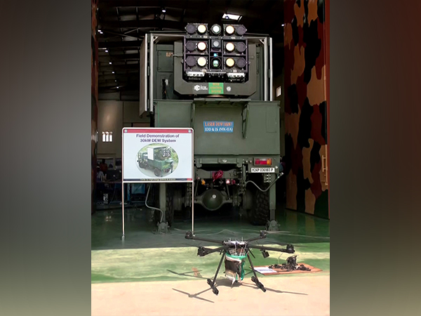 Laser Weapon developed by the Defence Research and Development Organisation (Photo/ANI)