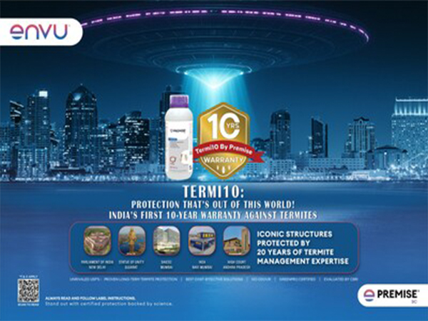 Termi10 by Envu’s Premise - India’s first 10-year warranty against Termite