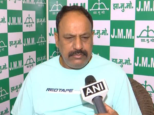  Jharkhand Mukti Morcha spokesperson Manoj Pandey (Photo/ANI)