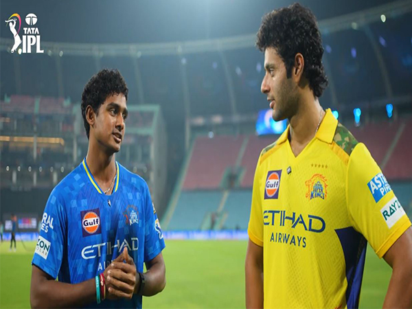 Shaik Rasheed (left) Shivam Dube (right). (Photo:IPL) 