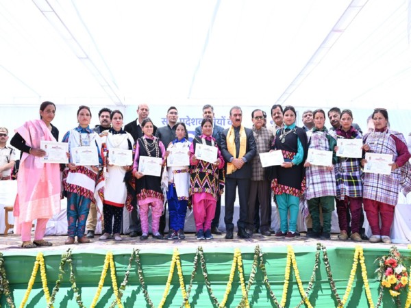 Himachal Pradesh Chief Minister Sukhvinder Singh Sukhu  at the event (Photo/ANI)