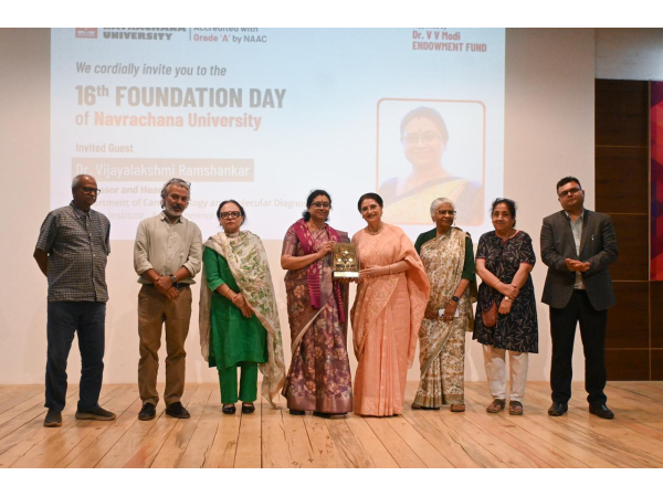 Navrachana University Vadodara (NUV) Marks 16 Years of Excellence with Inspiring Foundation Day Celebration