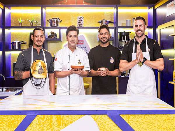 Quinton de Kock, Manish Pandey, Anrich Nortje (Photo: KKR)