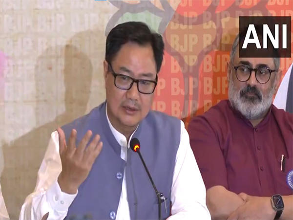 Union Minister Kiren Rijiju (Photo: ANI)