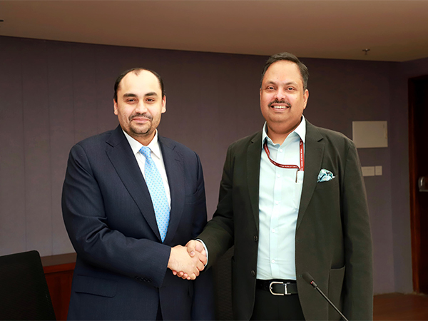 Ajay Mishra, Resident Commissioner of Uttarakhand, and UAE Deputy Chief of Mission Majid Alnekhelavi meet to discuss potential investments in Uttarakhand's growth sectors. (Photo: X