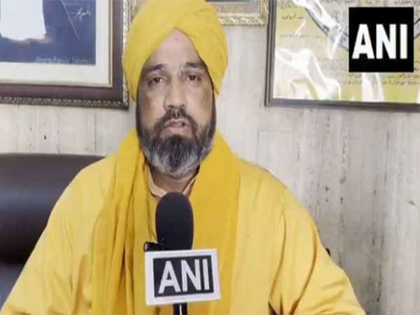 Syed Naseruddin Chishty, Chairman, All India Sufi Sajjadanashin Council (Photo/ANI)