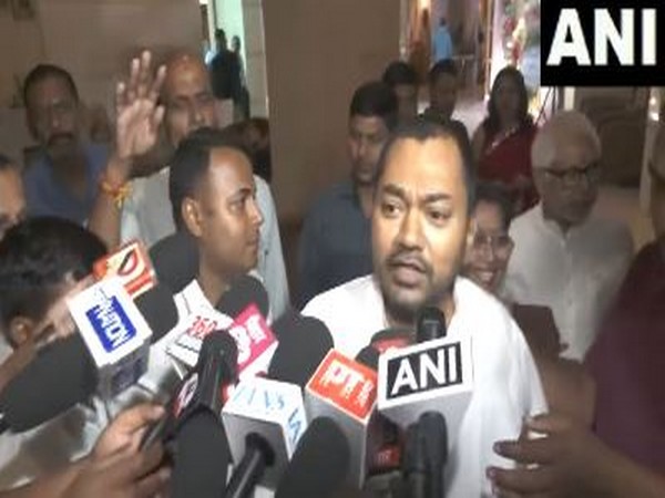 Bihar Chief Minister Nitish Kumar's son, Nishant Kumar. (Photo/ANI)