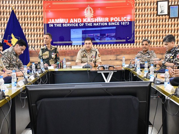 IGP Kashmir chairs high-level security review meeting ahead (Photo/Kashmir Police)