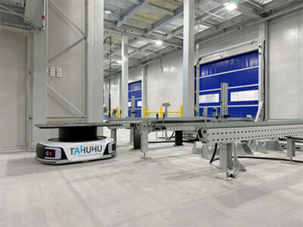 Geekplus robots operating in cold chain logistics