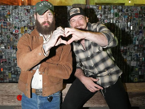 Singers Post Malone and Morgan Wallen (Image source: Instagram account of Malone)