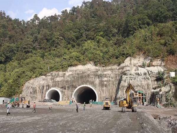 Pictures from the construction site of Rishikesh-Karnprayag Rail Project (Photo/https://www.youtube.com/@MinistryofRailwaysIndia)