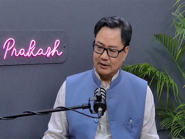 Union Minister of Parliamentary Affairs and Minority Affairs,  Kiren Rijiju (Photo/ANI)