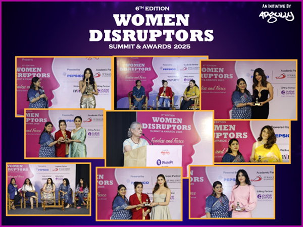 Trailblazers at Women Disruptors 2025 – Celebrating fearless leadership and groundbreaking achievements.