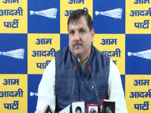 Aam Aadmi Party leader Sanjay Singh (Photo/ANI)