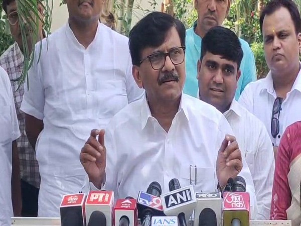Shiv Sena (UBT) MP Sanjay Raut (Photo/ANI)