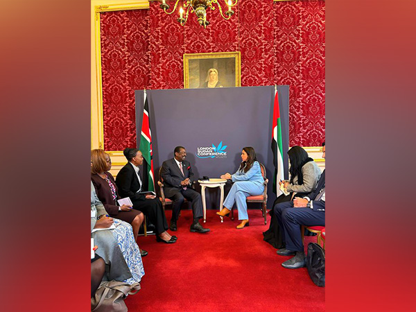 UAE's Assistant Minister for Political Affairs Lana Nusseibeh (right), Prime Cabinet Secretary and Cabinet Secretary for Foreign & Diaspora Affairs of Kenya Musalia Mudavadi  (Image Credit: X/@MusaliaMudavadi)