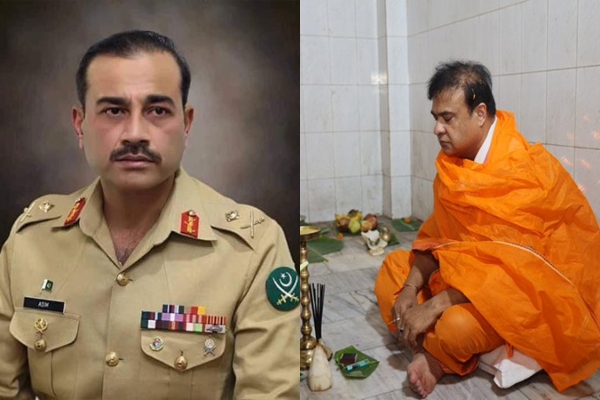Pakistan Army General Asim Munir and Assam CM Himanta Biswa Sarma (Photo: ISPR and ANI)