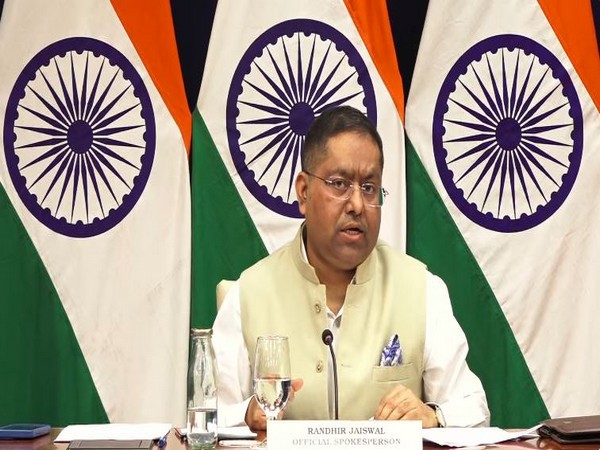  MEA spokesperson Randhir Jaiswal (Photo/MEA YouTube)