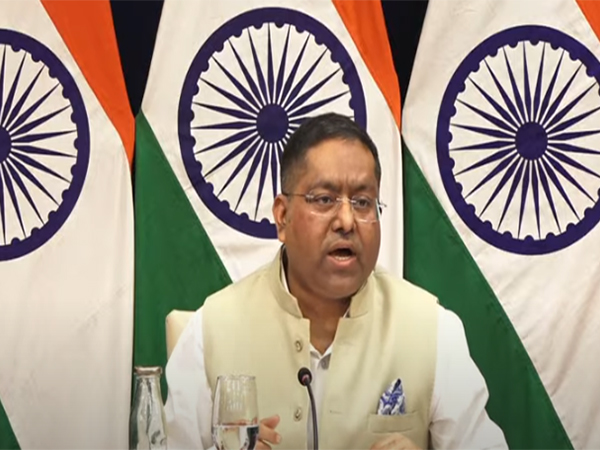 Official Spokesperson for the MEA, Randhir Jaiswal (Photo: ANI)