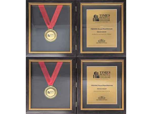 TREVOC Group has secured two awards at the Times Realty & Infrastructure Conclave 2025
