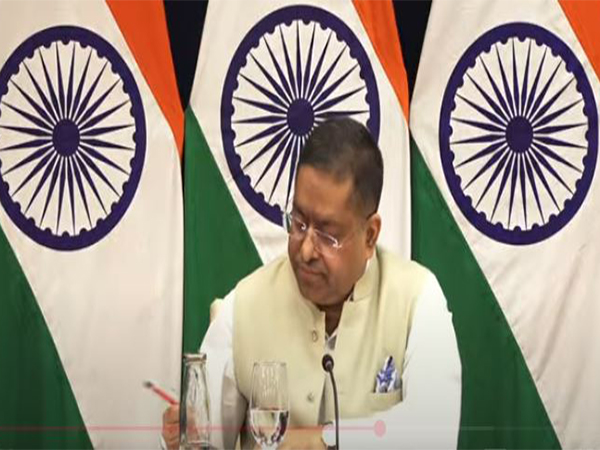 Ministry of External Affairs spokesperson Randhir Jaiswal (Photo/MEA, YouTube)