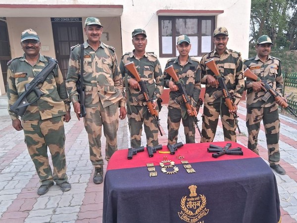 BSF recovers arms, ammunition, and narcotics in Punjab Tarn Taran (Photo/ BSF)  