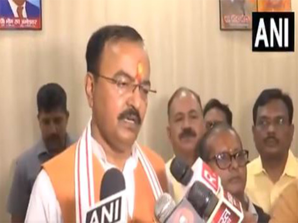 Uttar Pradesh Deputy Chief Minister Keshav Prasad Maurya (Photo/ANI)