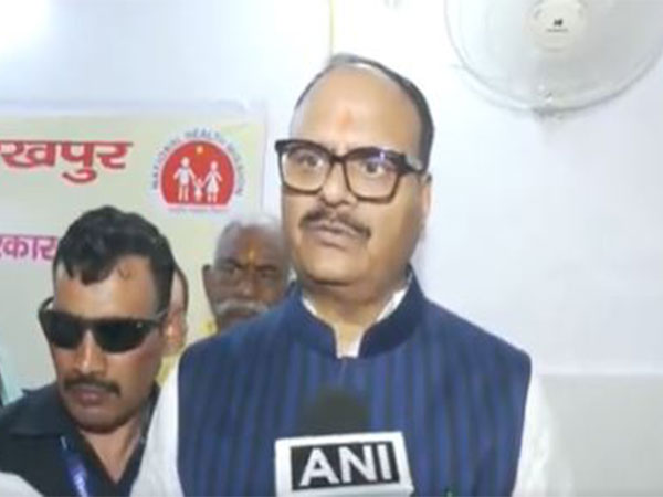 Uttar Pradesh Deputy CM Brajesh Pathak (Photo/ANI)