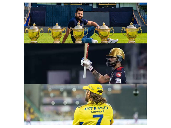 Rohit Sharma, Virat Kohli, MS Dhoni. (Photo- Mumbai Indians/IPL)